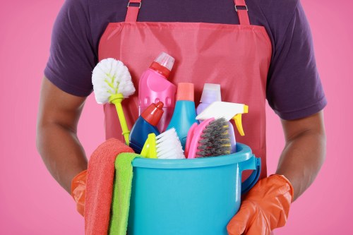 Carpet cleaning in a Hackney home with fresh flooring