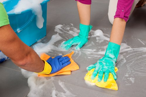 Customer raising a complaint about a carpet cleaning service