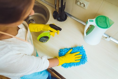 Professional rug cleaning in Hackney for a fresh living room rug