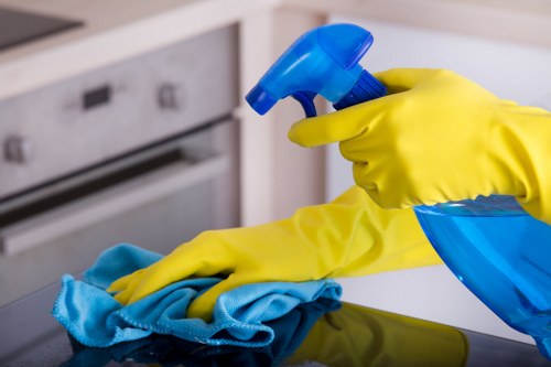 Professional one off cleaning in a Hackney home living room
