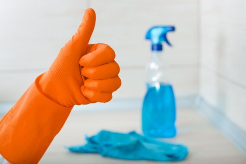 Regular domestic cleaning in a Hackney property