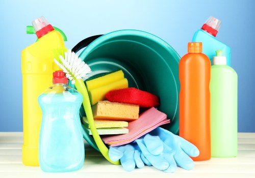 Local carpet cleaning service preparing a carpet for deep extraction
