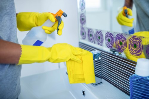 Kitchen and bathroom cleaning service in Hackney home